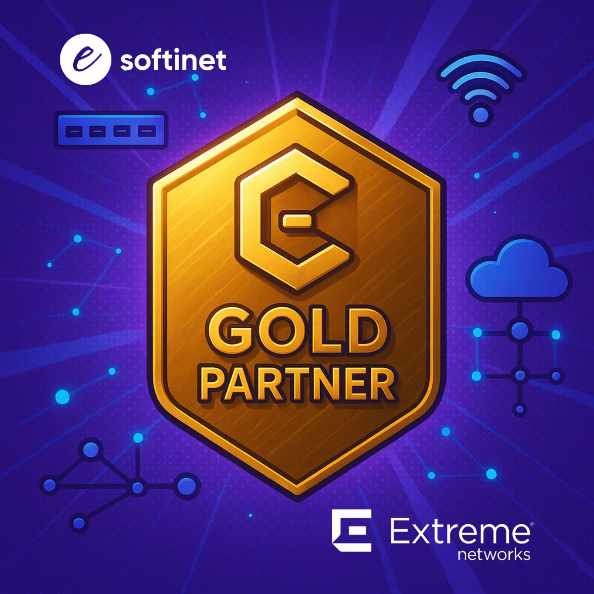 status gold w Extreme Networks